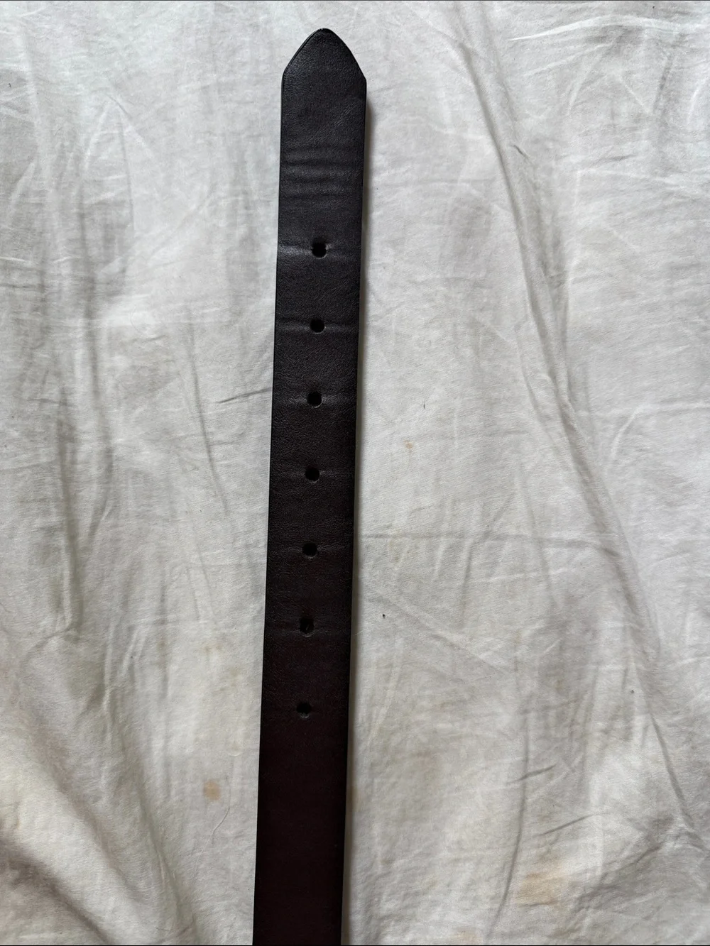 Tommy Hilfiger Kids Black Leather Belt with Gold Buckle